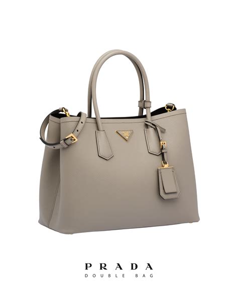 double prada bag|prada double saffiano leather bag.